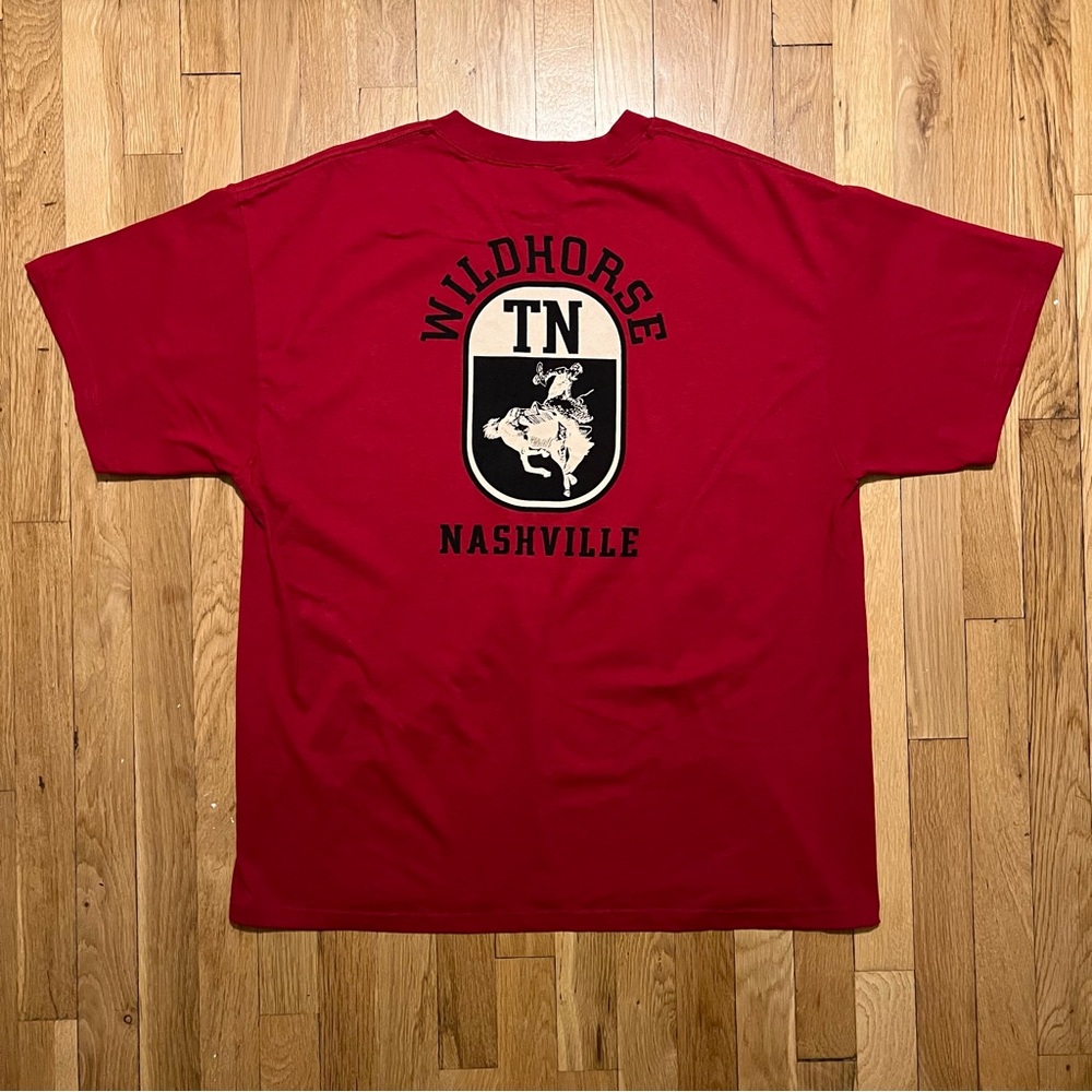 Wildhorse Saloon Bar Nashville Tennessee Red T Shirt XL